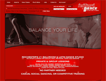 Tablet Screenshot of inikoridance.com